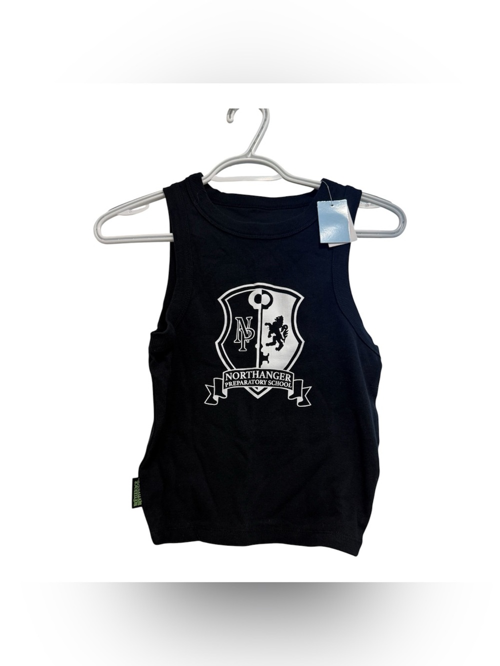 Beetlejuice Northanger Preparatory School Graphic Ribbed Tank Top